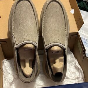 Skechers Men's Casual Slip-On Loafers in Brown